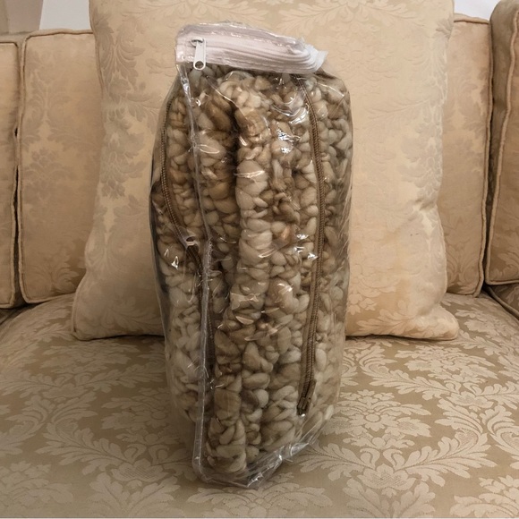Pine Cone Hill Chunky Knit Euro Sham in Sand, New with Original Packaging - Picture 3 of 6